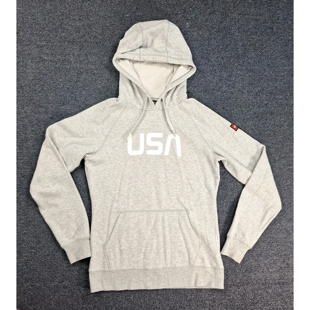 The‎ North Face Intl. Collection Women's Gray USA Pullover Hoodie Size Medium